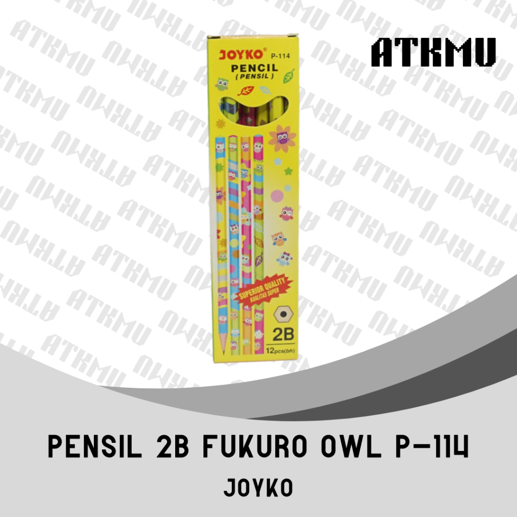 

Pensil 2B Fukuro Owl JOYKO P-114