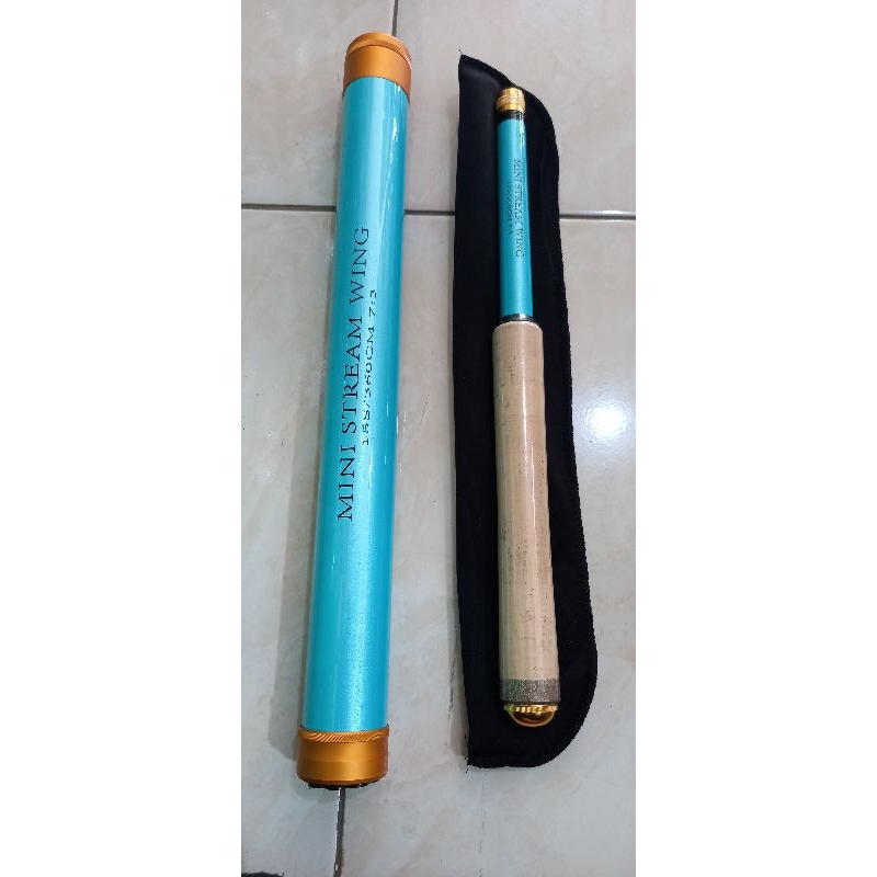 Joran Tegek Tanago Ministream wing 360/15s Biru Sudah Kolong Paling Murah