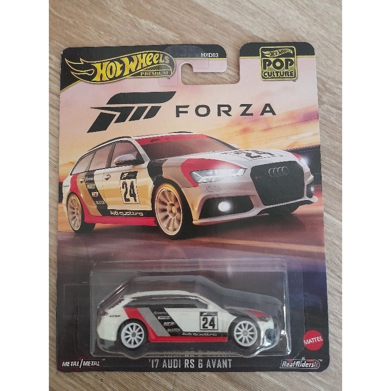 Premium HotWheels Forza pop culture '17 Audi RS 6 Avant
