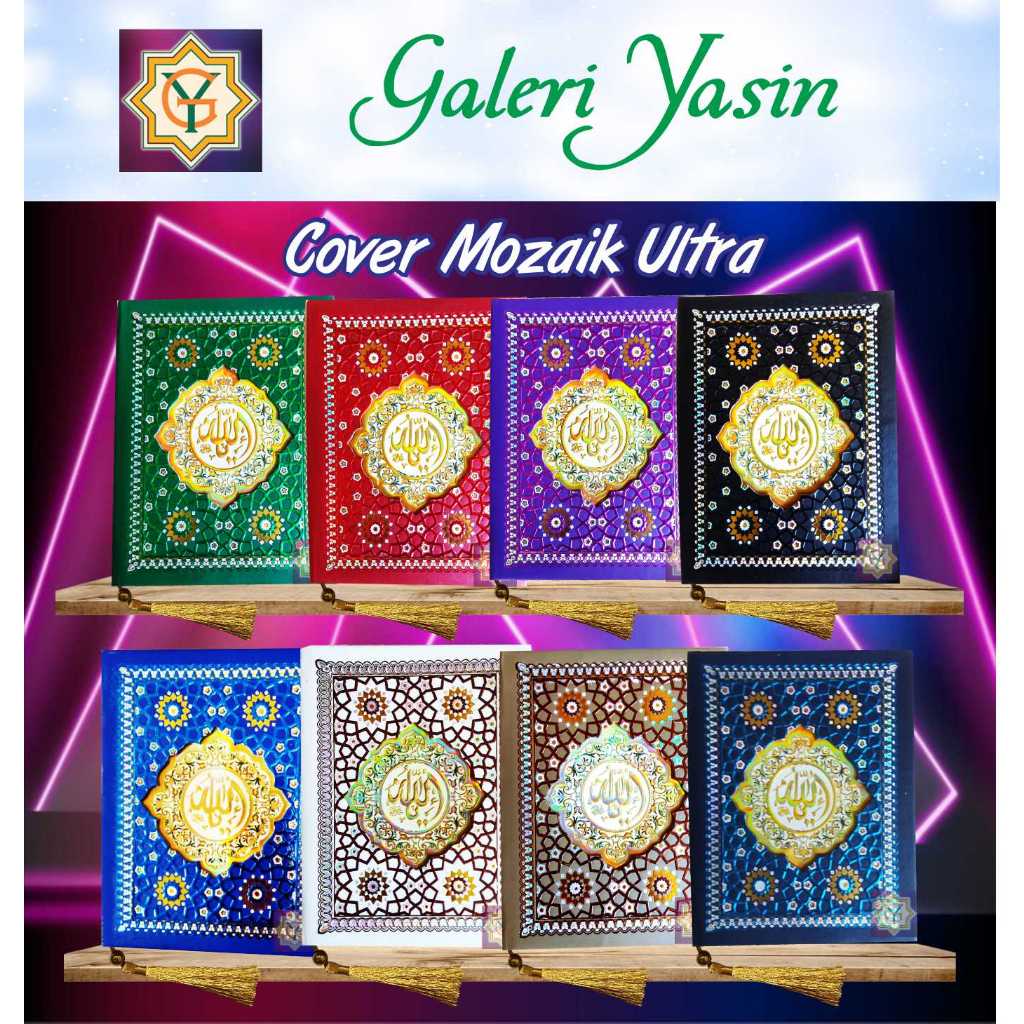 Buku Yasin Hard Cover Mozaik Ultra