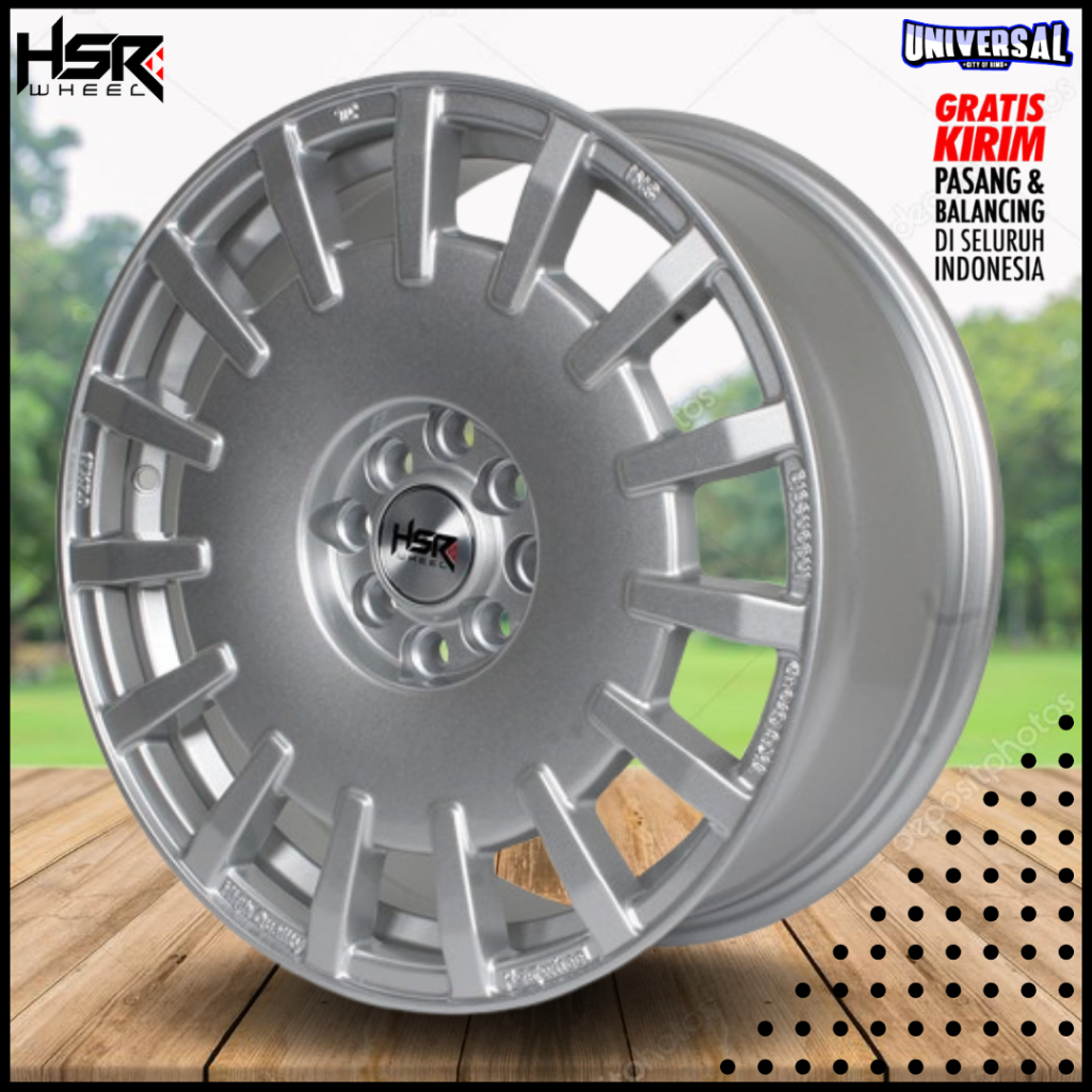 Velg Mobil Honda Freed Mobilio Jazz R17 HSR Arrow Type Model Rally Look