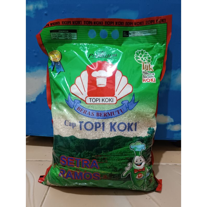 

READY STOCK BERAS TOPI KOKI 5KG