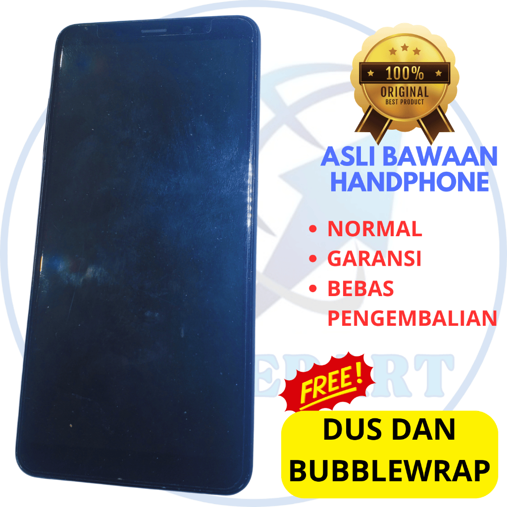 lcd fullset samsung a8 plus original copotan - a730 - AMOLED - plus frame