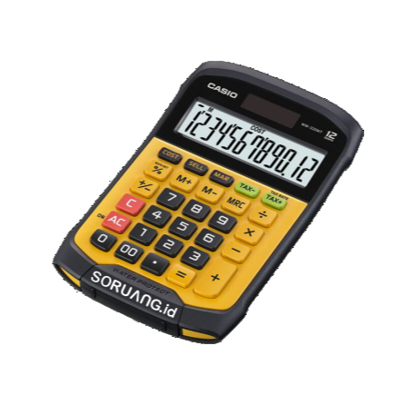 

CASIO WM-320MT – Kalkulator 12-Digit Tahan Air dan Guncangan - Teman Pintar di Setiap Situasi - Solusi Tepat untuk Kebutuhan Bisnis Anda