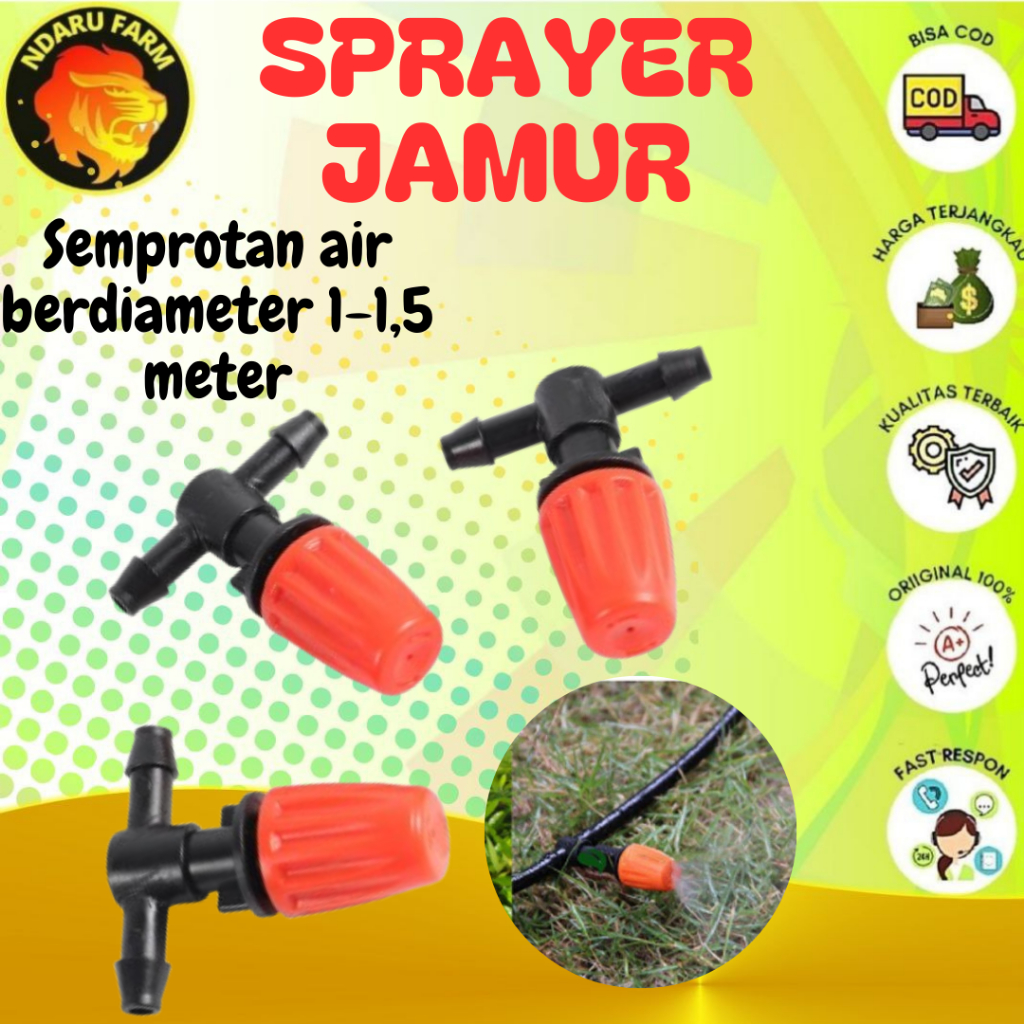 Sprayer Jamur Walet Misting Nozzle Sprinkler Taman