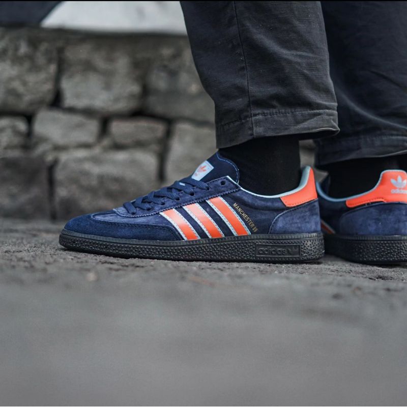 ADIDAS MANCHESTER NAVY PREMIUM CASUAL