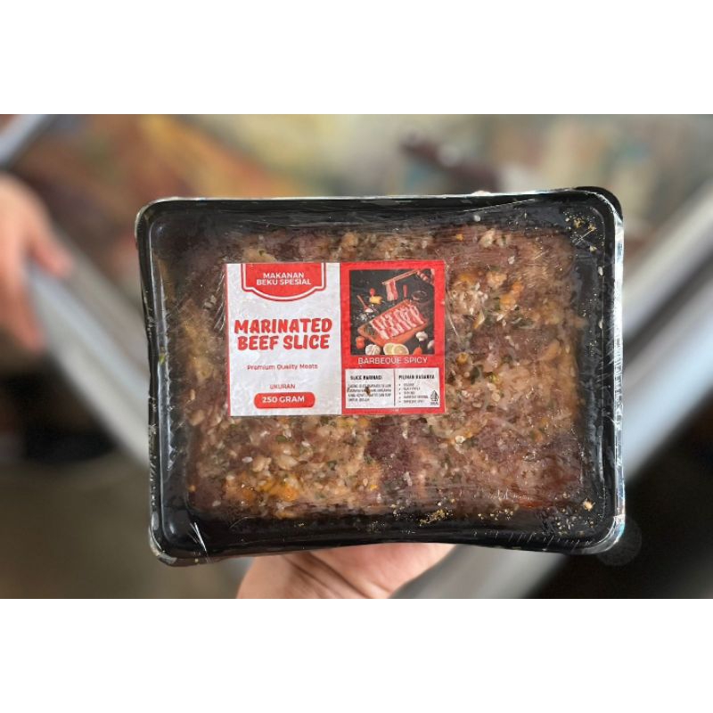 

BEEF SLICE MARINATED BBQ SPICY