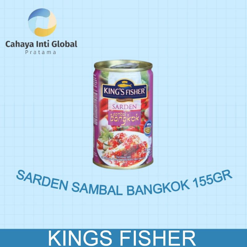 

Sarden Kings Fisher Sambal Bangkok 155gr