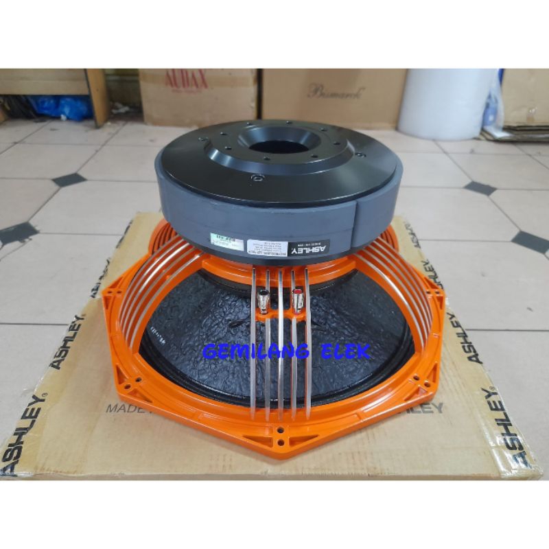 Speaker ASHLEY DM 1850 Coil 5 Double Magnet 18 inch Original