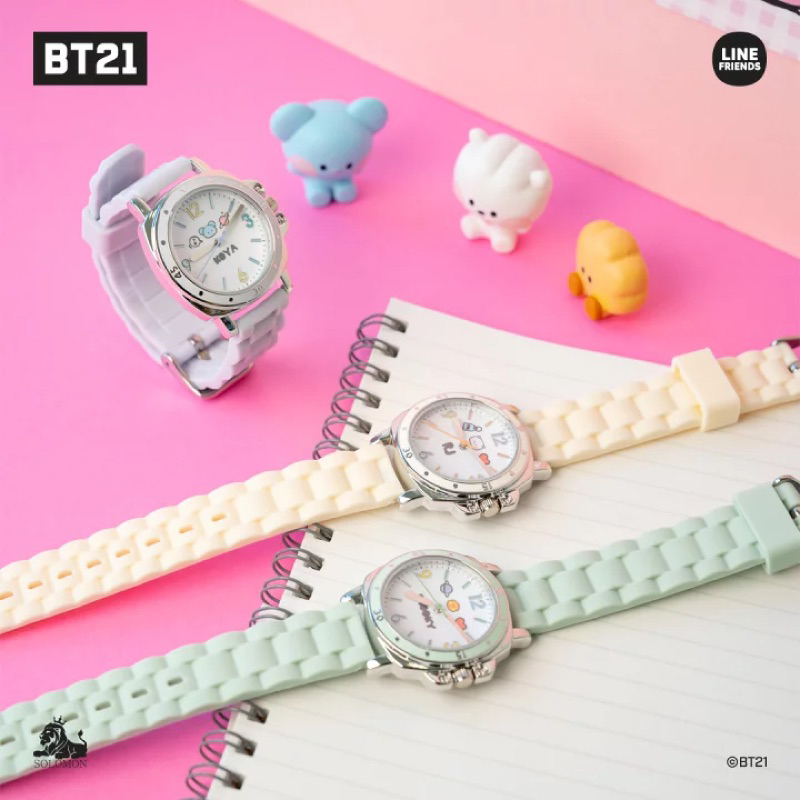 BT21 wrist watch jam tangan minini