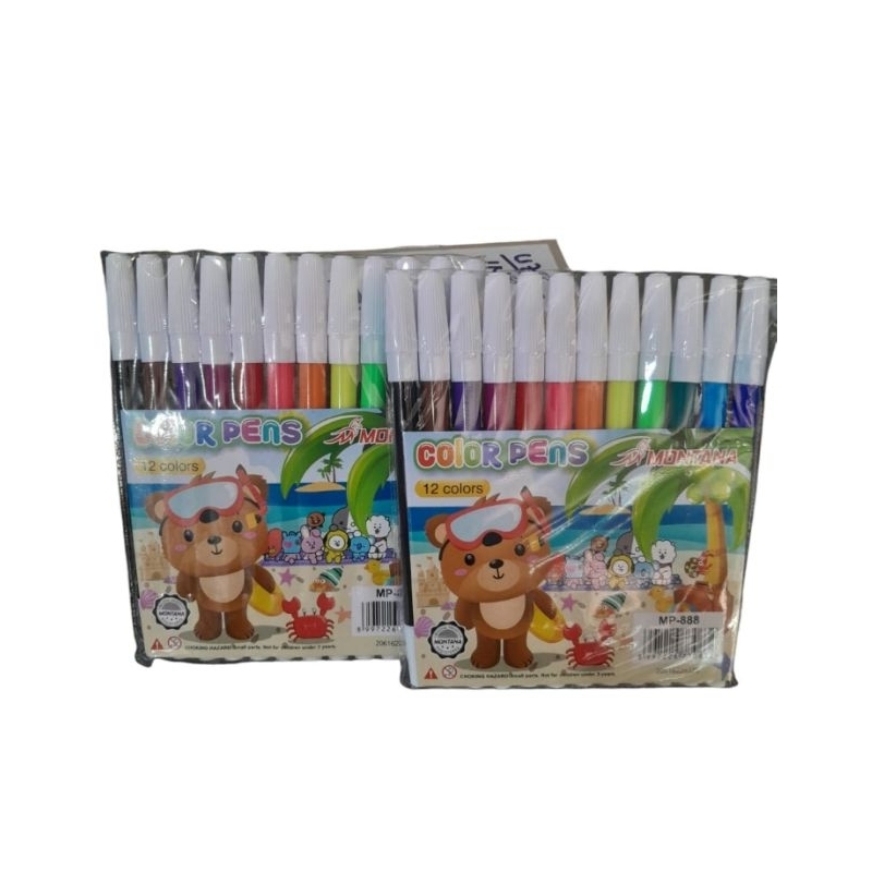 

Spidol 12 warna montana
