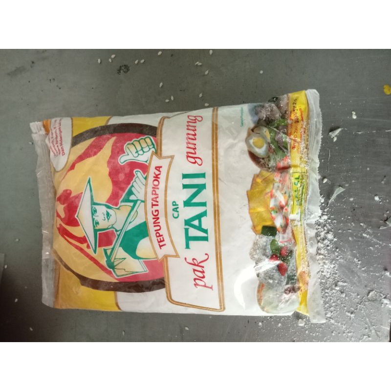 tepung tapioka sagu cap tani kemasan 500 gram