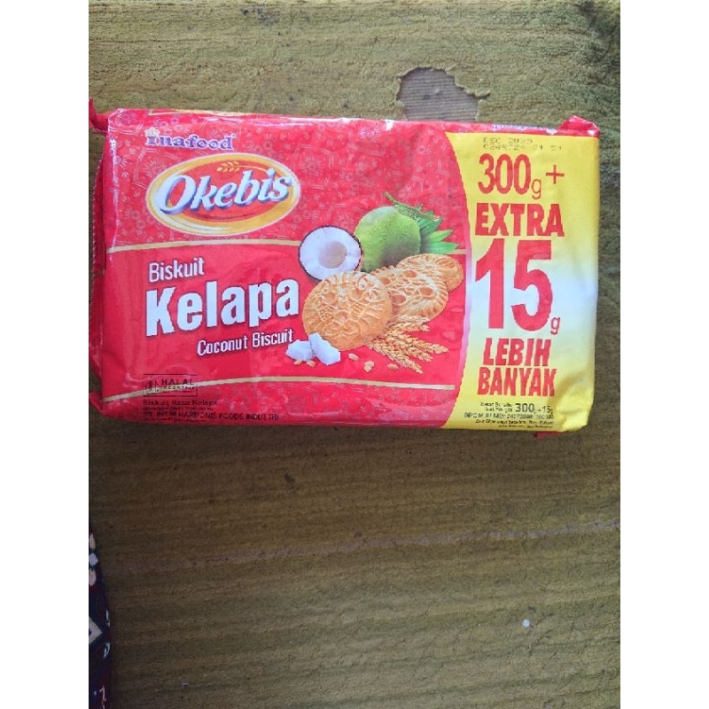 

OKEBIS COCONUT BISKUIT KELAPA 300gr