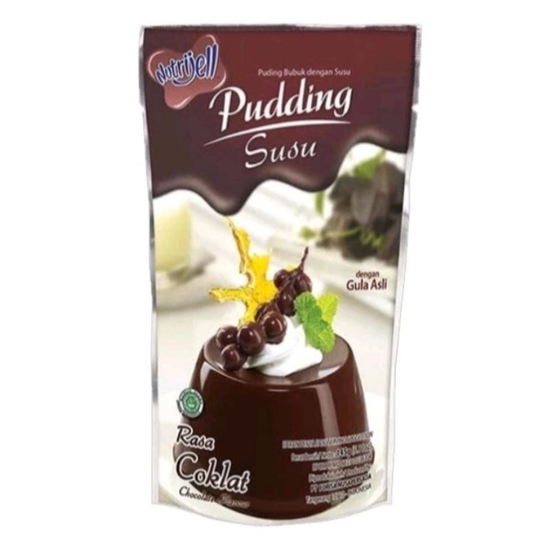 

Nutrijel Pudding Susu Rasa Coklat