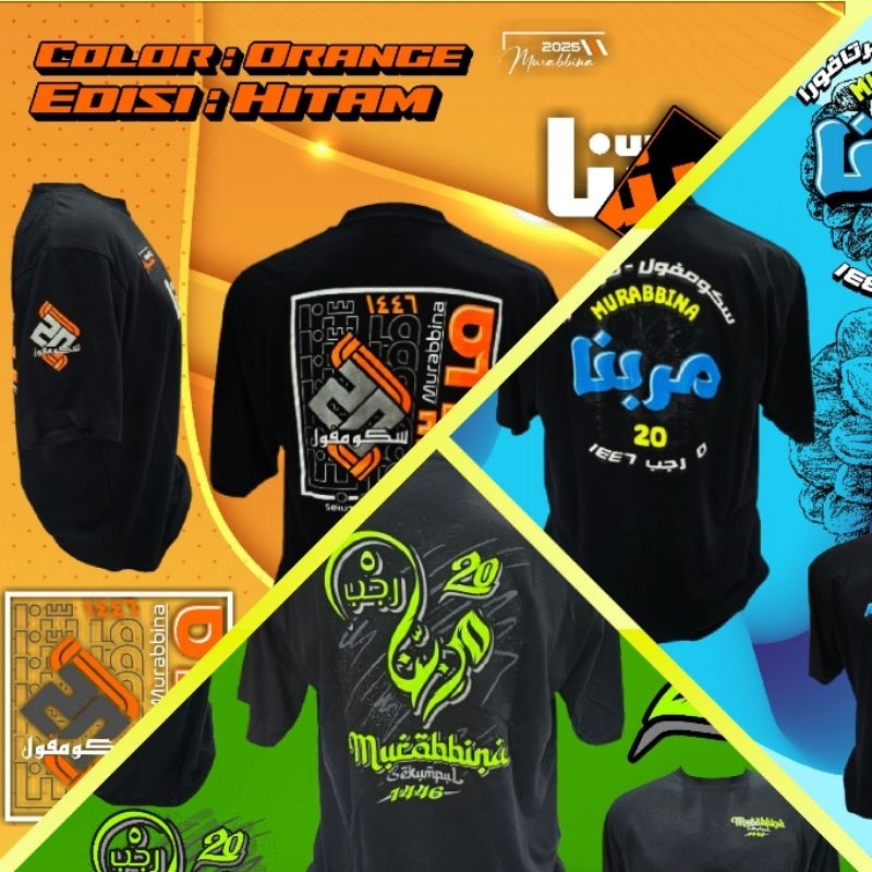 KAOS HAUL KE-20 SEKUMPUL 05 RAJAB PENDEK