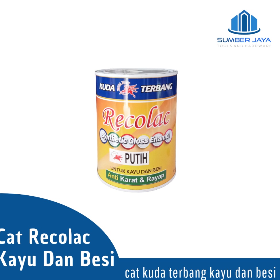 Cat Recolac kayu besi Kuda Teang