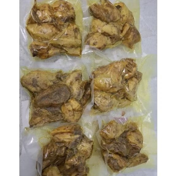 

Ayam Ungkep Bumbu Kuning Siap Goreng Isi 5 Potong