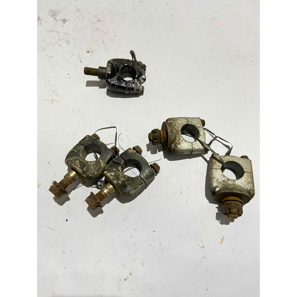 Raiser stang klem stang honda win 100 original bekas