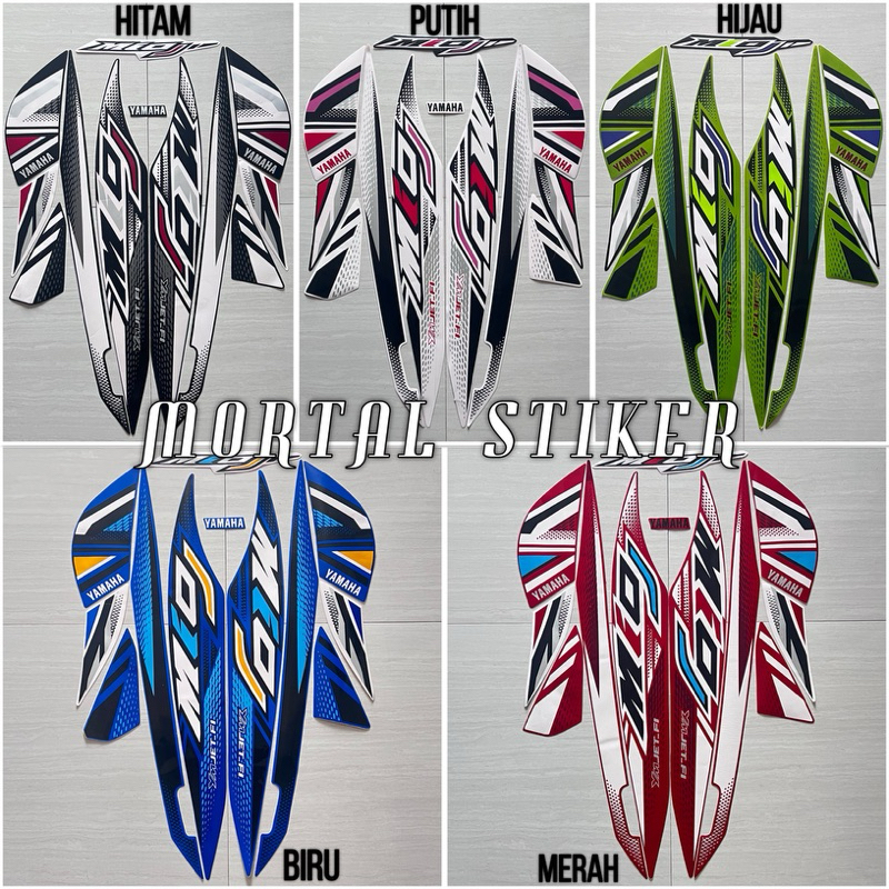 Stiker striping lis les body motor mio j 2012 2013