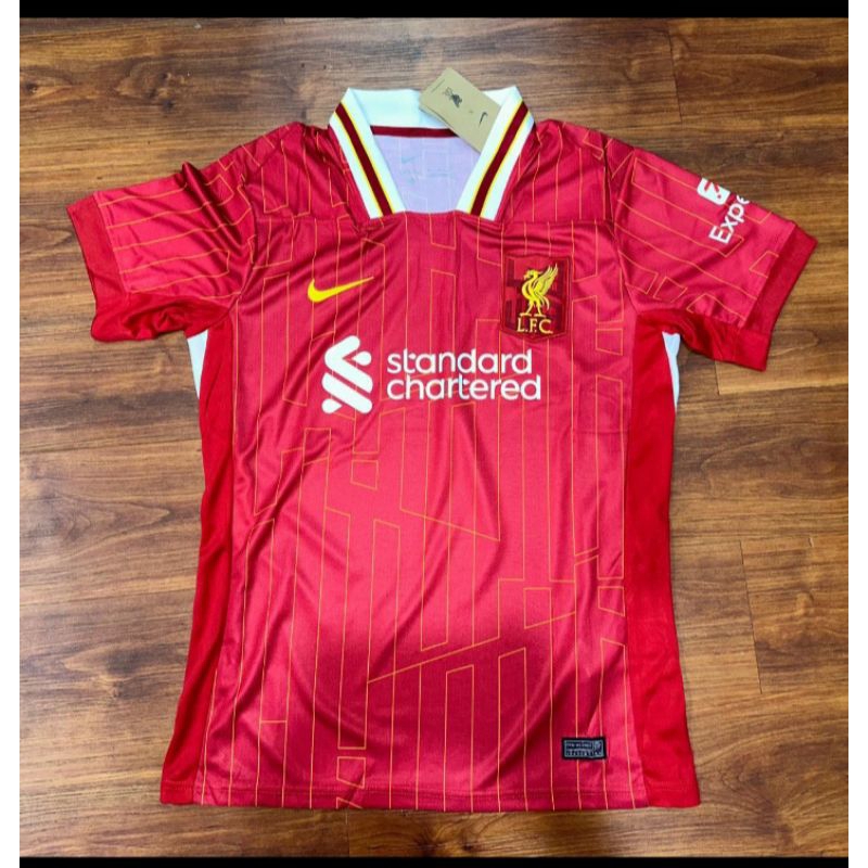 JERSEY BOLA LIVERPOOL HOM ORIGINAL 24/25 JERSI BOLA BAJU BOLA ANAK DEWASA JERSI BOLA LIVERPOOL DEWAS
