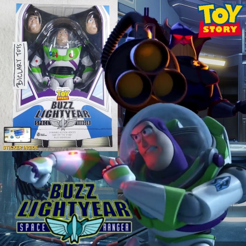 Buzz Lightyear Toy Story Dynamic Action Heroes DAH-015 Beast Kingdom ORI