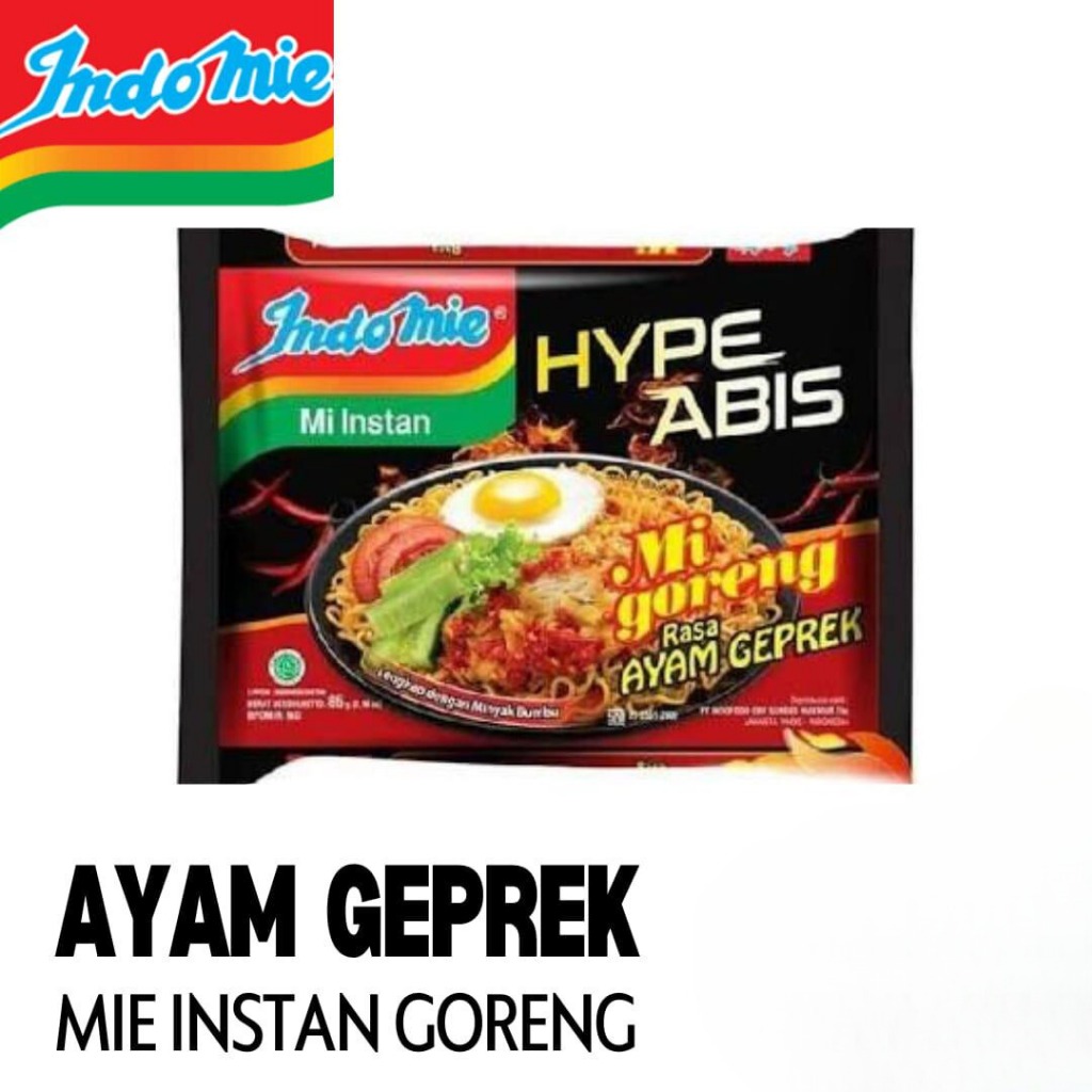 

INDOMIE AYAM GEPREK HYPE ABIS