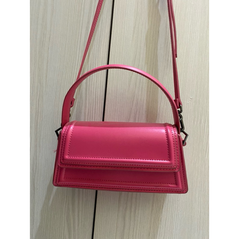 sling bag zara (pink)