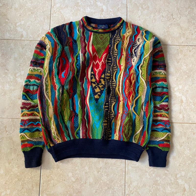 vintage knitwear like a coogi style