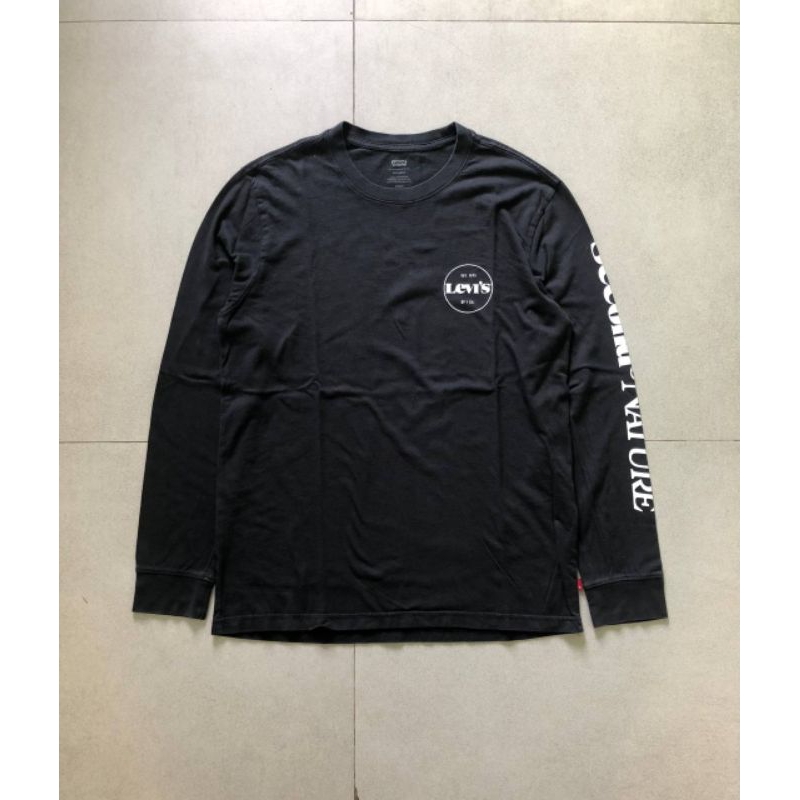 kaos lengan panjang levis