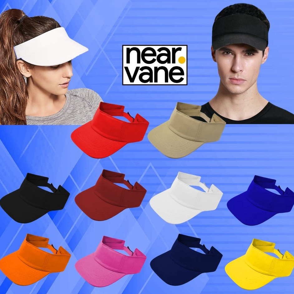 Fast Order  Topi Golf Zumba Sepeda Olah Raga Senam Pantai Olahraga Korea Summer Tenis Bolong Tennis 