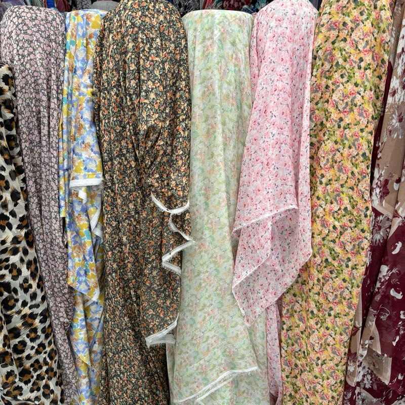 Kain Sifon Sutra Motif Bunga – Adem, Ringan & Mewah frds