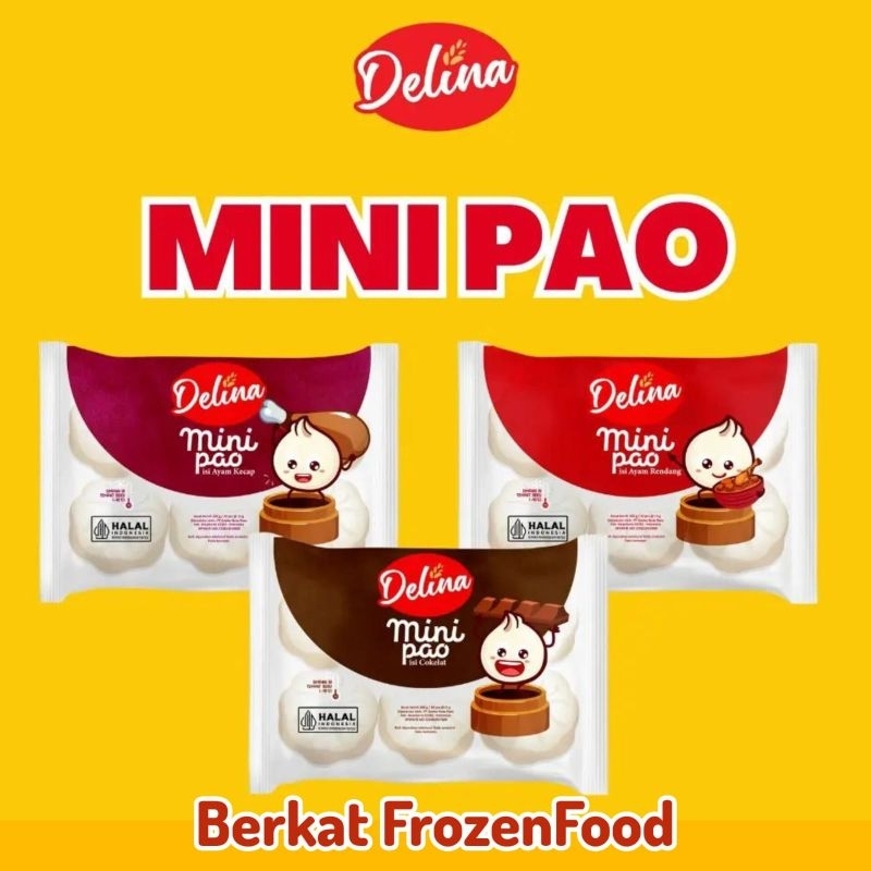 

Delina Mini Pao isi 24 Pcs