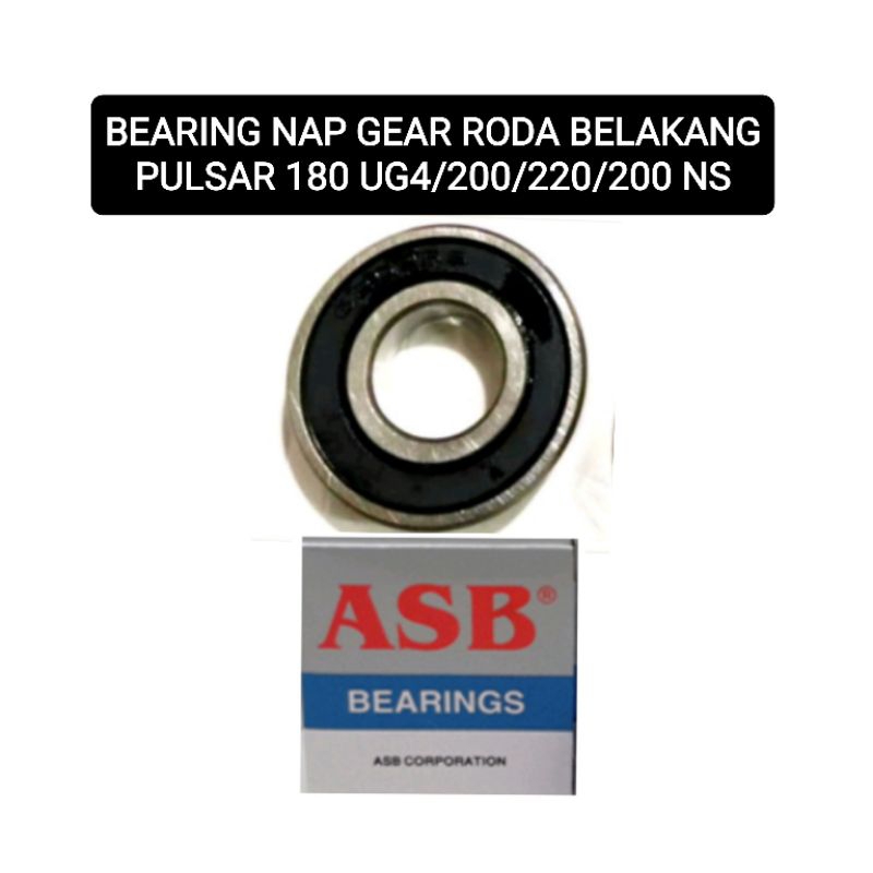 Bearing Nap Gear Roda Belakang Bajaj Pulsar 180 UG4/200/220/200 NS