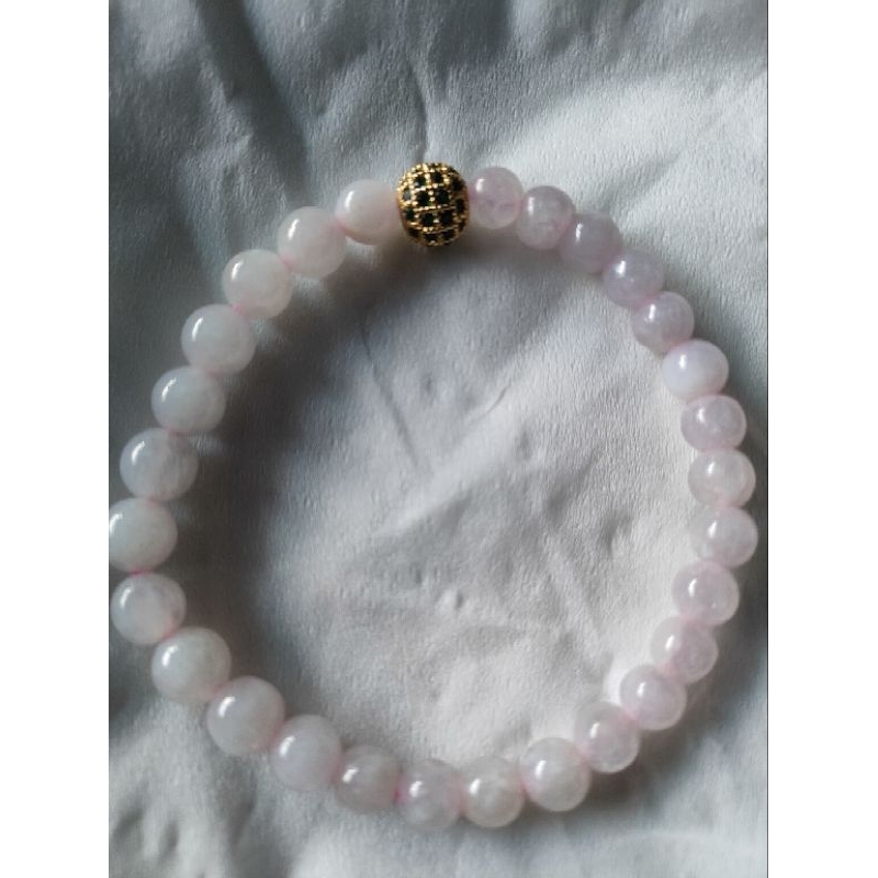 Gelang giok pink colour