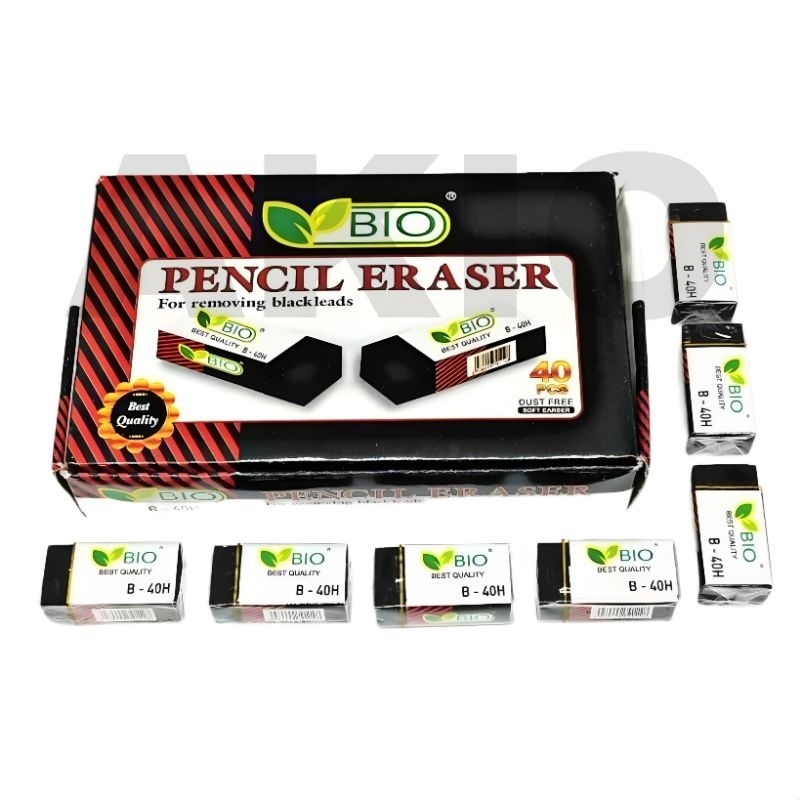 

Penghapus Pensil BIO Warna Hitam Murah Lucu Eraser BERKUALITAS