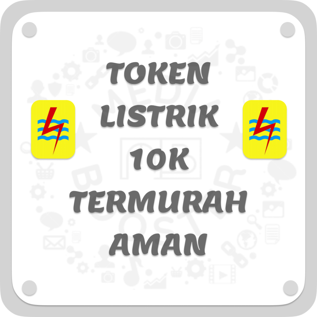 Token Listrik PLN 10K 25K 50K