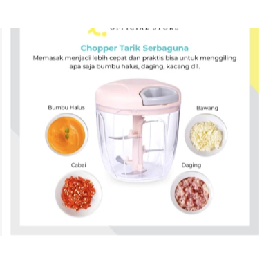 BLENDER TANGAN TARIK MANUAL BUMBU DAPUR MURAH