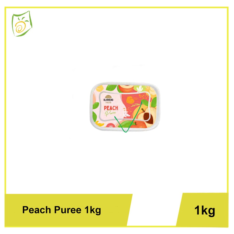 

Fruits Puree - Peach Puree (Persik Puree) 1 kg