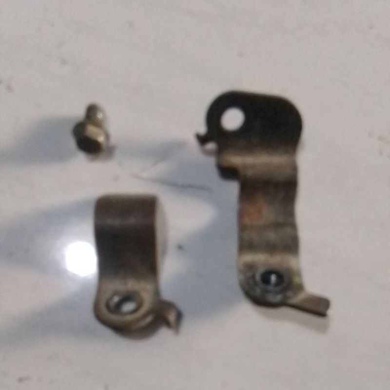 BREKET BRACKET DUDUKAN SELANG REM DEPAN KLEM F1Z R VEGA NEW JUPITER Z BURHAN