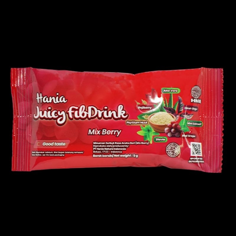 

HANIA FIBDRINK SACHET/ KECER- HNI HPAI