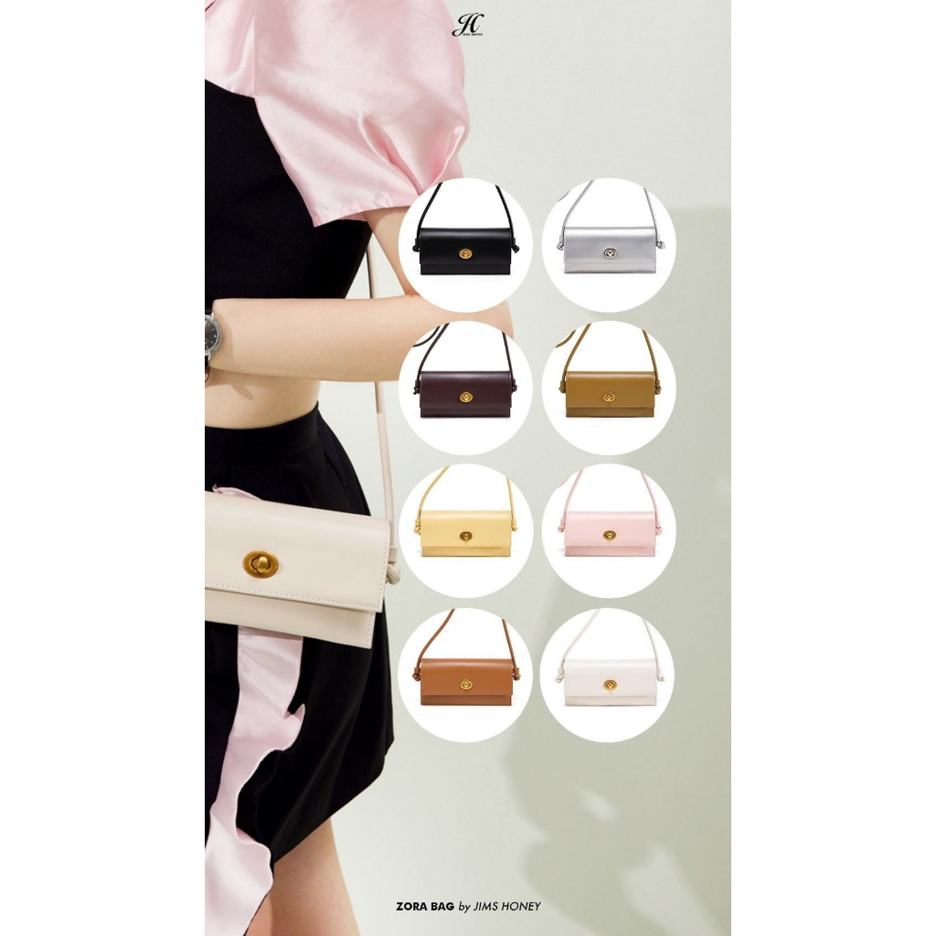 JIMS HONEY ZORA MINI BAG Tas Selempang Wanita Slingbag Cewek Jimshoney Trendy Elegan