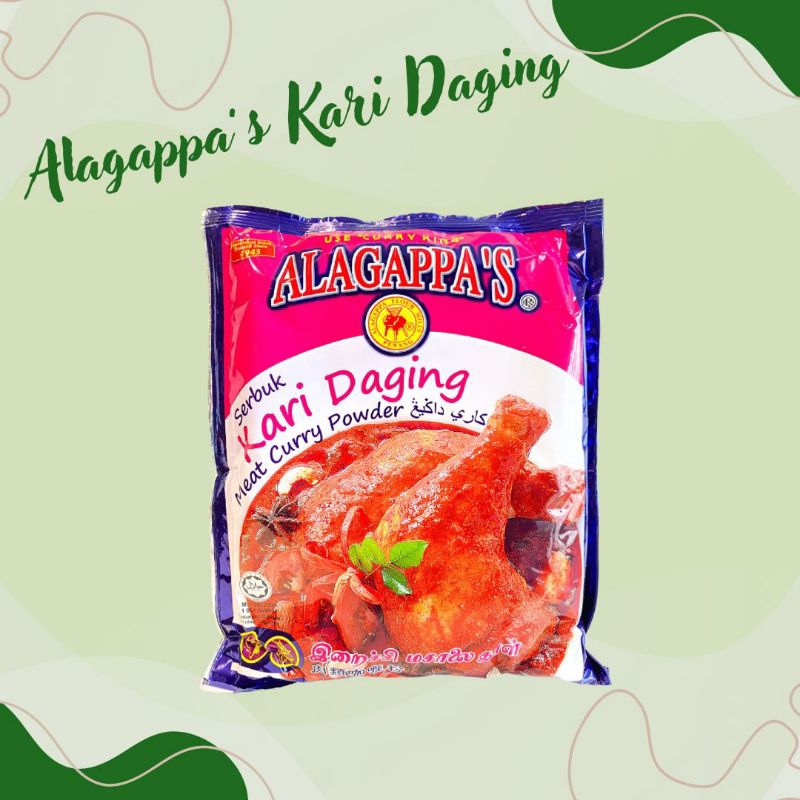 

KARI DAGING ALAGAPPAS / BUMBU KARI DAGING /MEAT CURRY POWDER 250 GR