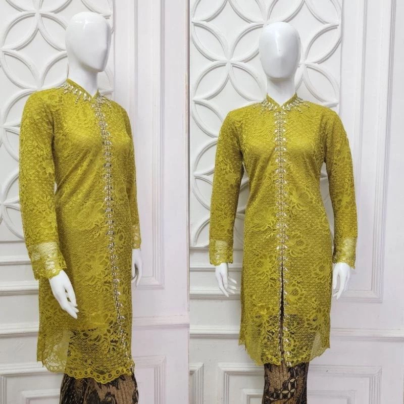 Atasan kebaya Zhafira payet/ kebaya tunik payet kebaya brokat