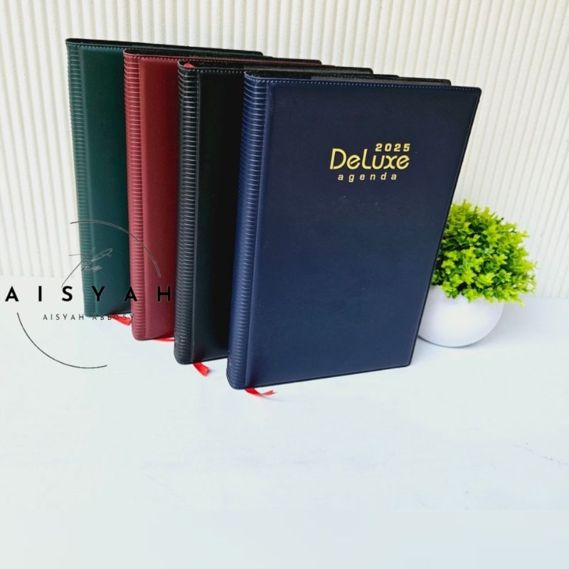 

Buku AGENDA DELUXE Tahun 2025 TH kertas HVS Putih (terima cetak costume logo)