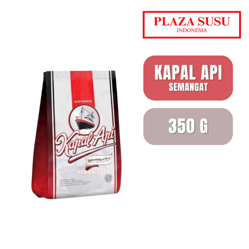 

KAPAL API SPECIAL SILVER SEMANGAT BUBUK KOPI INSTAN COFFEE MURNI 350G