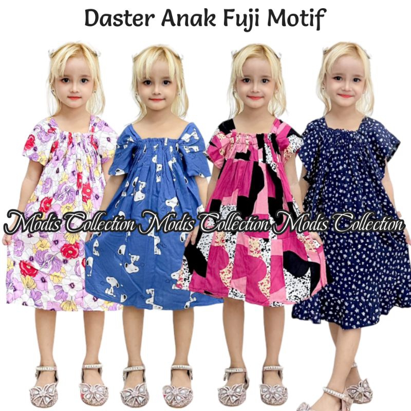 daster fuji anak dress anak perempuan baju anak perempuan daster anak dress anak perempuan 1 tahun b