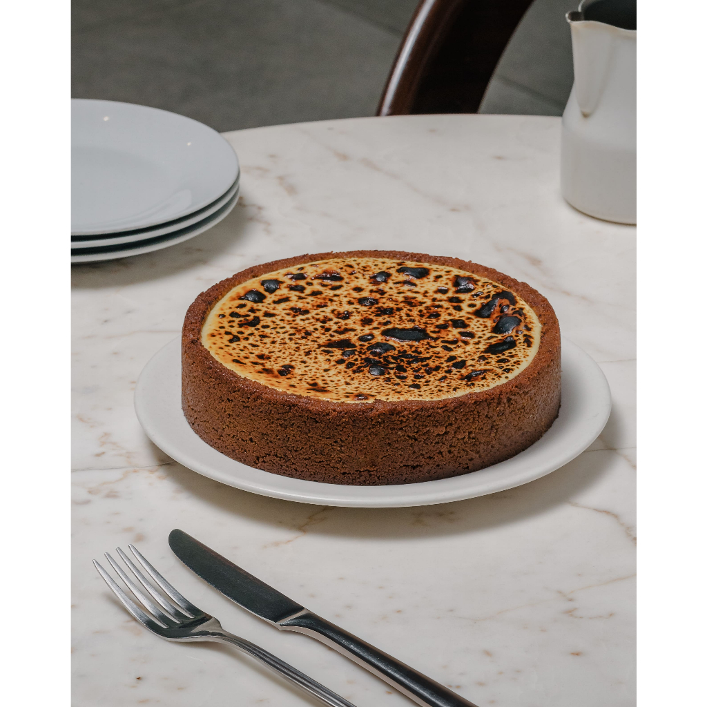 

The Crusted Basque Cheesecake | 18 cm
