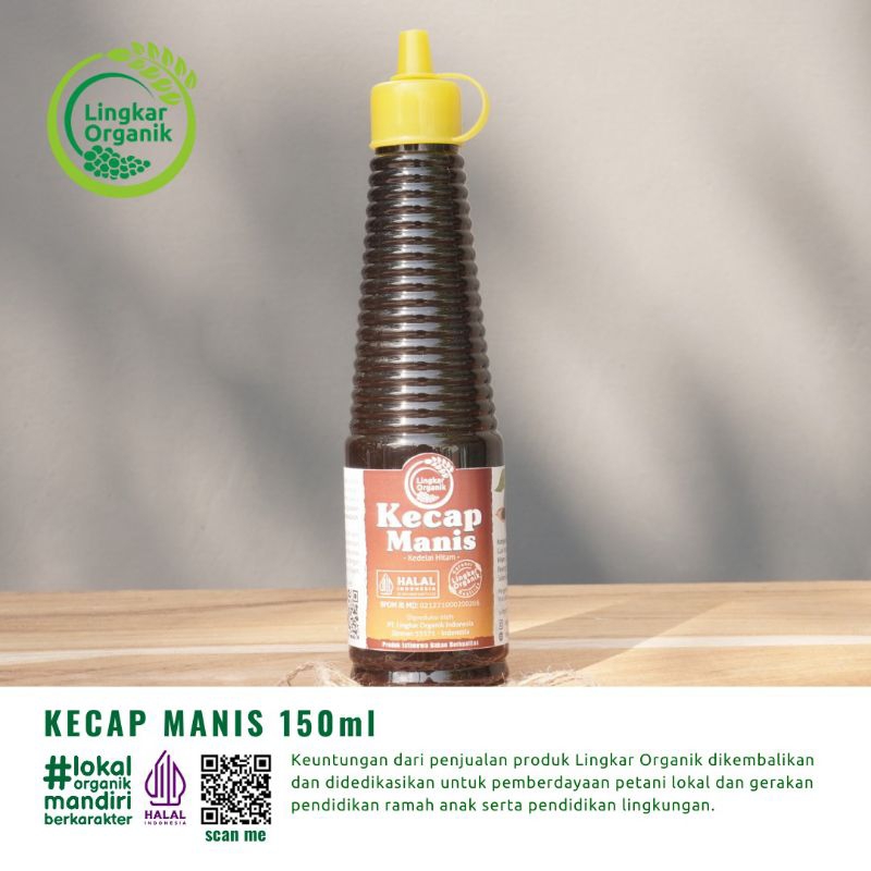 

Lingkar organik kecap manis / Kecap Manis Lingkar 150ml