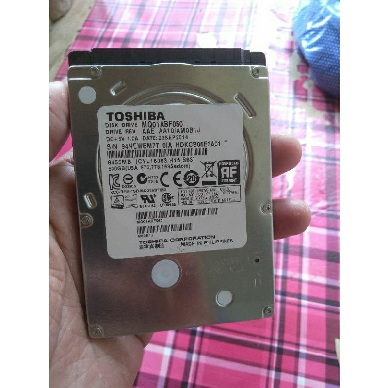 hardisk laptop 500GB