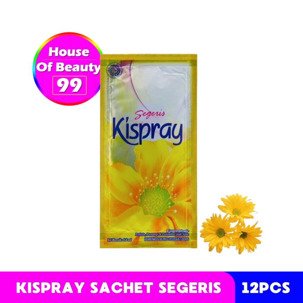 Kispray Hanger Segeris 14ml X 12Sachet (1 pack)